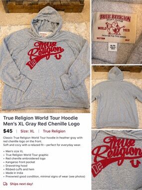 True Religion Hoodie